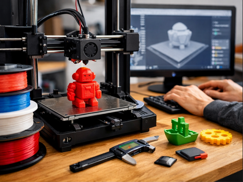 Primele imprimări 3D – ghid prietenos pentru începători