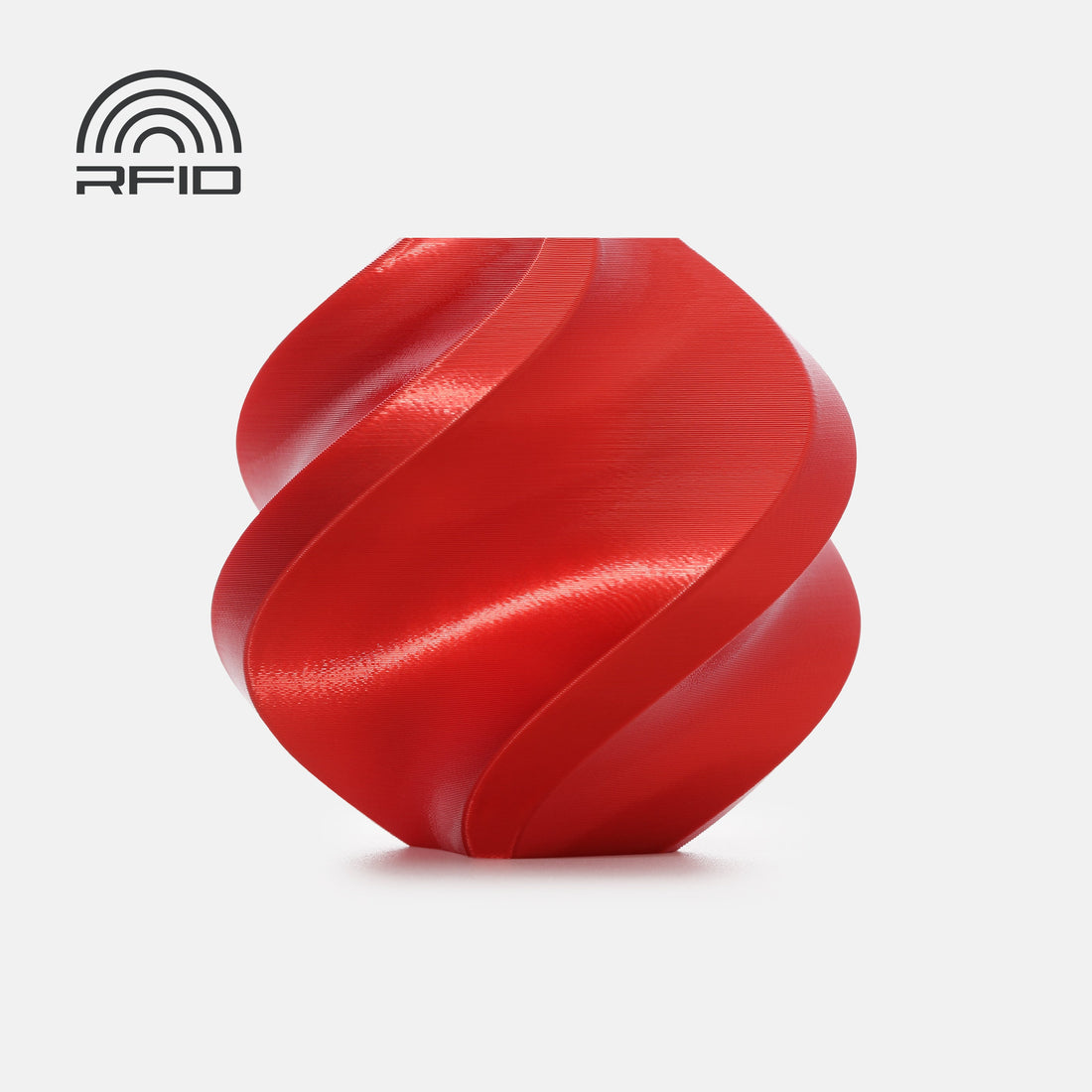 PLA Silk+ · Candy Red